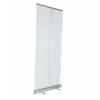 Roll Up 100 x 206 cm. en aluminio vista trasera