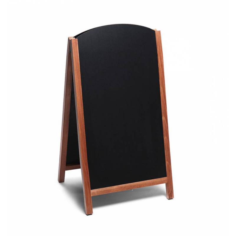 PIZARRA CABALLETE MARRON CLARO DE 120 x 68 cm paneles intercambiables