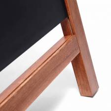 PIZARRA CABALLETE MARRON CLARO DE 120 x 68 cm paneles intercambiables 5