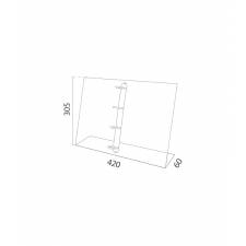 Portacatálogos con anillas MEDIDAS