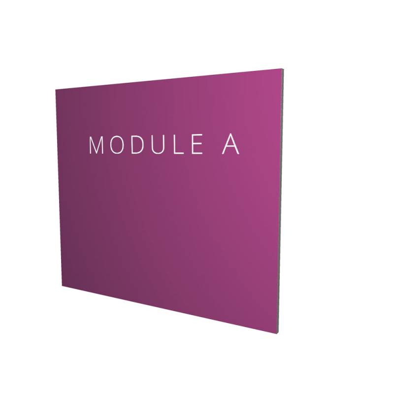 Pared Vector de 2500 x 2950 x 50 mm