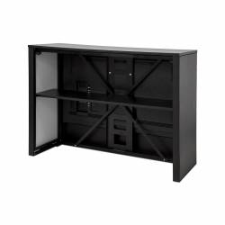 MOSTRADOR DIGITAL CON PANTALLA SAMSUNG DE 55" vista trasera