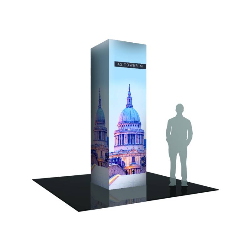 Torre o columna de 300 x 100 x 100 cm