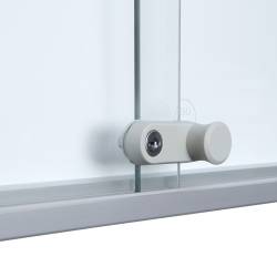 Vitrina con puertas correderas y cerradura