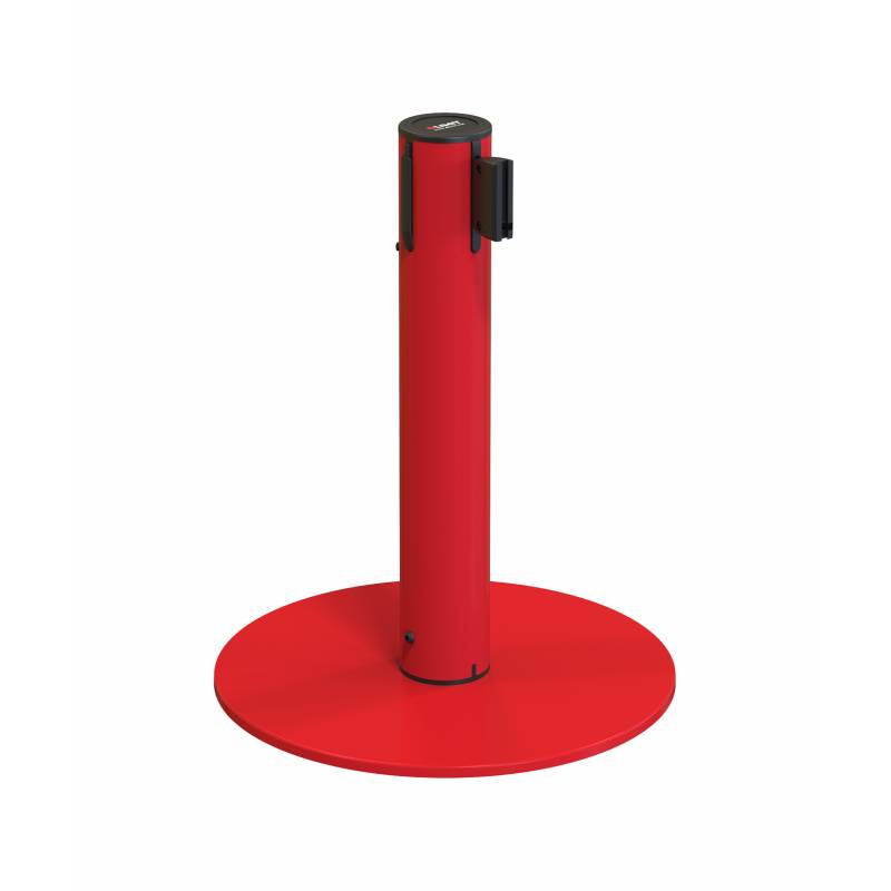 Mini poste rojo con cinta de 3 metros