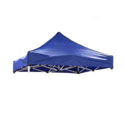 Carpa 2 x 2 metros en acero techo azul