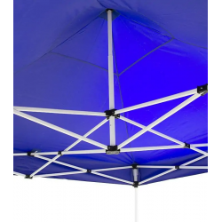 Carpa 2 x 2 metros en acero techo azuk detalle