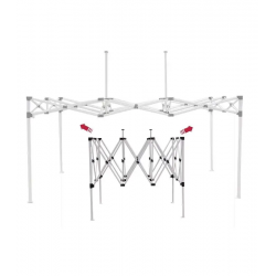 Carpa 2 x 3 metros en acero montaje