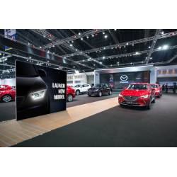 TOTEM LUMINOSO PARA TEXTIL EJEMPLO DE USO