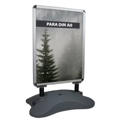 Caballete de exterior para cartel DIN A0