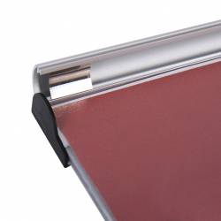 Señal con sistema Click de cambio de cartel perfil abierto