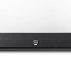 Vitrina antracita para exterior certificada IP56